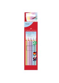 Farbstift Jumbo Grip - 5er Etui Pastell Faber-Castell