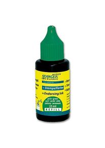 Stempelfarbe grün Stanger, 25 ml Flasche