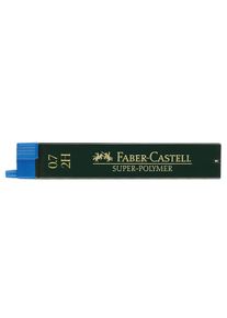 SUPER POLYMER fijn lood 0,7 mm 2H Faber-Castell 120712, 12