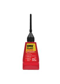 UHU plast speciaal 30g, met metalen naald Modelleerlijm