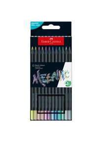 Faber-Castell Black Edition crayons de couleur set de 12 crayons