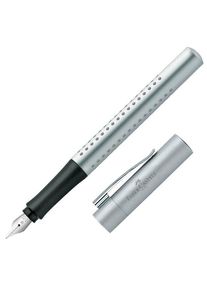 Vulpen Grip 2011 zilver medium Faber-Castell 140900 M