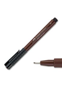 Artiest Pen S - 175 sepia Faber-Castell 167175, S-punt