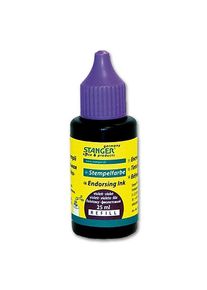 Encre à tampon violette Stanger, flacon de 25 ml