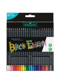 Black Edition kleurpotloden set van 24 Faber-Castell 116424