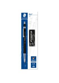 Staedtler Mars technico 780 C noir en kit Mine tombante 2,0