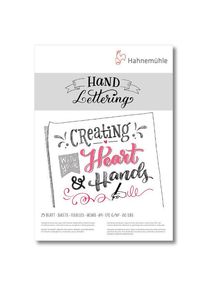 Hahnemühle Handletteringblok DIN A4 zuiver wit 170g/m² papier, 25