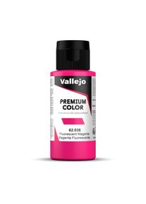 Vallejo Premium: Magenta Fluo 60ml 62.036 Airbrushfarbe