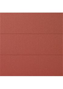 Golfplaat roodbruin 100 x 200 mm Auhagen 52430, H0 / 1:87 /
