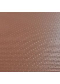 Mauerwerk, ziegelrot, tiefgezogen 1:25 290/390/0,5 mm