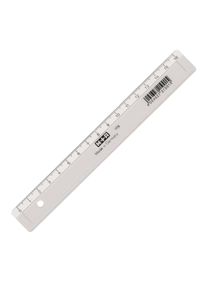 Kunststofflineal 16 cm Möbius + Ruppert, transparenter