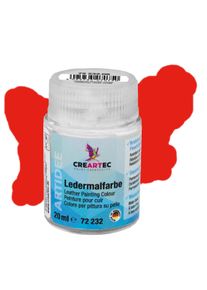 Leder kleur mode rood Creartec Artidee 72232.08, 20 ml