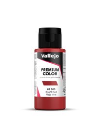 Vallejo Premium: Bright Red 60ml 62.005 Airbrushfarbe