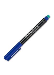 Faber-Castell Multimark 1513 - M 1,0 mm blau OHP-CD Plus
