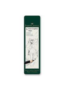Faber-Castell Porte-mines Pitt Graphite matt étui métallique de 6