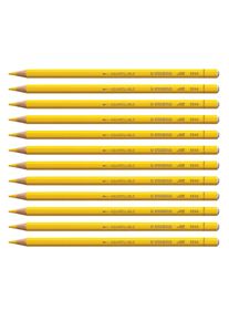 Stabilo Alle 8044 geel 12-pack Tekent op bijna alle