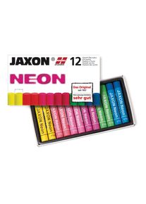 Jaxon Neon Oil Pastel Set, 6 colours, 12 pastels