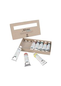 Schmincke | Norma BLUE Finest Artists Water-Mixable Oil Colour set 200 — 8 x 35 ml, 8 x 35ml