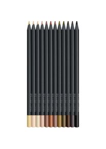 FABER-CASTELL | Black Edition Crayons — Skin Tones