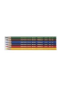 Caran d'Ache Genève Caran D'Ache Prismalo Watercolour Pencil Sets, 6 pencil cardboard box set
