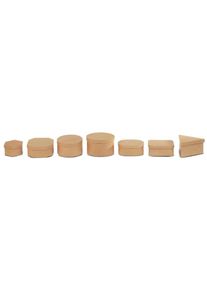 Pappart Cardboard 3 Box Sets, hexagonal / 10 - 14.5cm
