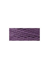 Bobbiny | Macramé Cord — 100 metre spools, 3 mm wide, weight approx. 330 g, 56 yarn threads, Violet