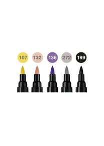 FABER-CASTELL | Pitt Artist Pen Dual Markers — cardboard box sets, Fashion, 1. Set of 5