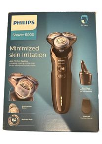 Philips Shaver 6000 Herren Rasierset Schwarz Minimiert Hautirritation