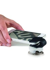 Macro lens PHONESCOPE with 60-fold magnification, for Smartphones