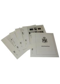 Lindner Liechtenstein - Illustrated album pages 2023-2024