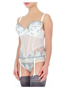 Valea Korset "Crystal" grijs/crème - 50% | Maat: 80C |