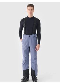 4F Ski-/snowboardbroek donkergrijs/blauw - 51% | Maat: M |