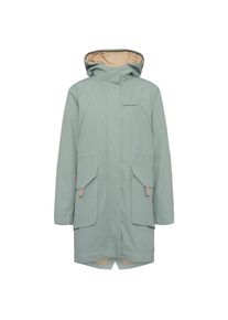 KARI TRAA Womens Mona Parka Lange jas Dames (L |turkoois |waterdicht)