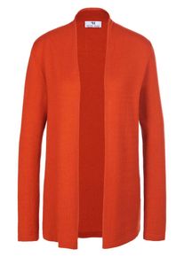 Peter Hahn - Vest model Caro met lange mouwen, oranje, Maat 40, zijde