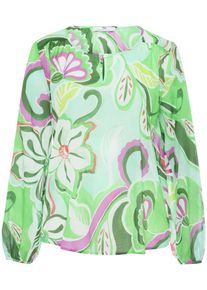 Peter Hahn - Bluse, gr&uuml;n, Gr. 36, Baumwolle