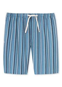 Schiesser Pyjamahose 'Mix & Relax' Herren blau / grün / weiß Größe M