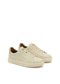 Kazar Sneaker low Herren beige Größe 41 Unifarben