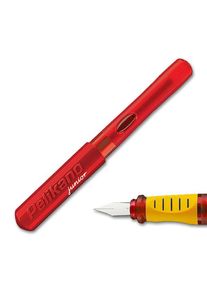 Pelikano Junior vulpen voor rechtshandigen - rood