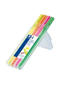 Textmarker Textsurfer 4er Etui Staedtler triplus 362 SB4