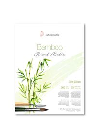 Hahnemühle Bamboo Mixed Media 25 feuilles 30 x 40 cm Hahnemühle