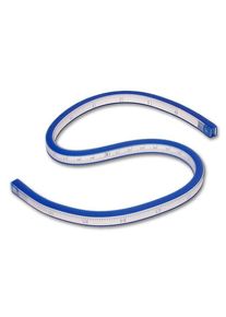 Gebogen liniaal met cm-verdeling, 60 cm Flexibel