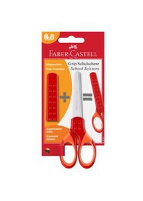 Kinderschere und Schulschere rot Faber-Castell 181550