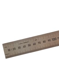 Rumold Roestvrijstalen liniaal 1 x 30 x 300 mm Roestvrijstalen