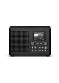 pure Classic H4i - The Charming Compact Internet Radio, Black/Ash