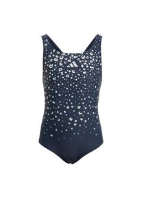 adidas Sportswear Modă de plajă sport 'Glitter V-back Swimsuit' Fete albastru, Mărimea 128