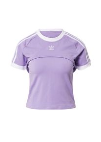 adidas originals T-Shirt 'Always Original' Damen lila / weiß Größe 4XS