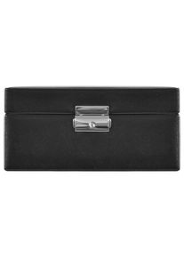 Windrose Merino watch box 19,5 cm black