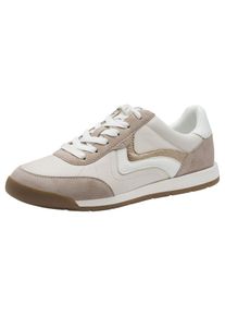 Tamaris Sneaker Damen dunkelbeige / bronze / weiß Größe 36