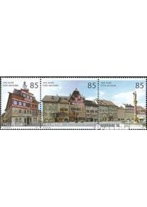 Schweiz 1994-1996 Dreierstreifen (kompl.Ausg.) gestempelt 2007 1000 Ja