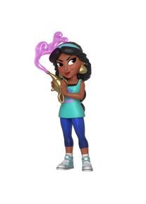 Funko Disney - Jasmine Comfy Princesses Rock Candy Figur